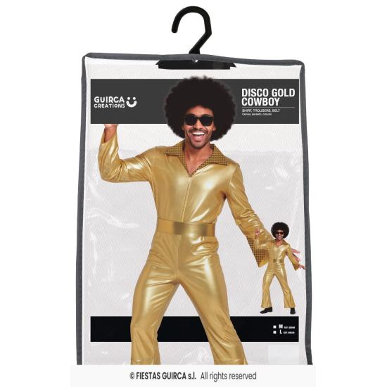 Disfraz Disco Gold Cowboy para Hombre