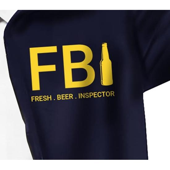 Disfraz Divertido FBI Cervecero adulto ** Disfraz Divertido FBI Cervecero adulto **