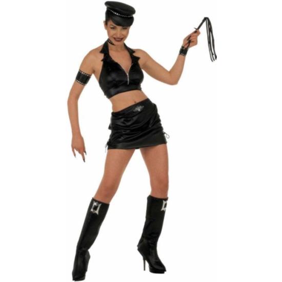 Disfraz Domina  cuero para mujer Disfraz Domina  cuero para mujer