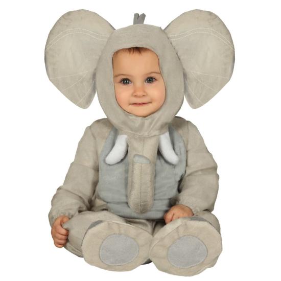 Disfraz Elefante Peluche bebé Disfraz Elefante Peluche bebé