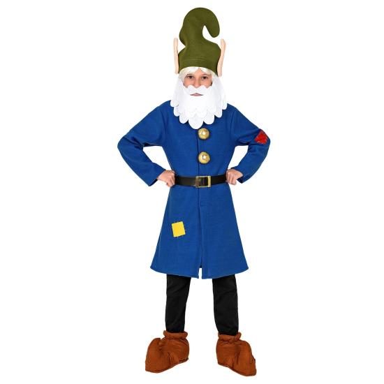 Disfraz Enanito Blancanieves Azul talla infantil Disfraz Enanito Blancanieves Azul talla infantil