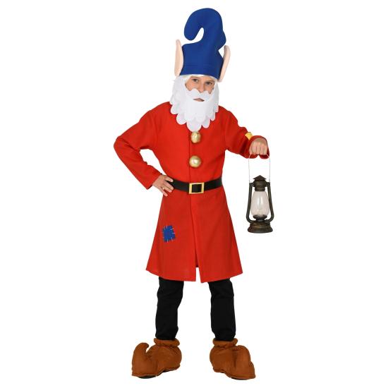 Disfraz Enanito Blancanieves Rojo talla infantil Disfraz Enanito Blancanieves Rojo talla infantil