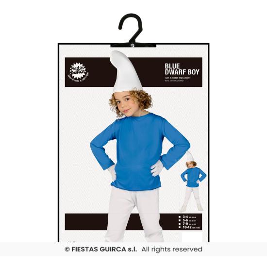 Disfraz Enaníto Azul Bosque infantil Disfraz Enaníto Azul Bosque infantil