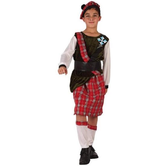 Disfraz Escoces Feliz niño Disfraz Escoces Feliz niño