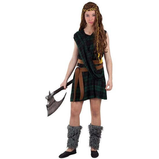 Disfraz Escocesa Bárbara talla Mujer Disfraz Escocesa Bárbara talla Mujer