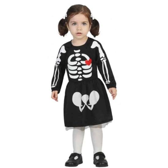 Disfraz Esqueleto Girl Bebé Disfraz Esqueleto Girl Bebé
