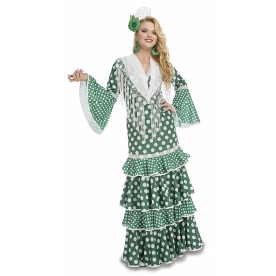 Disfraz Flamenca Verde para mujer Disfraz Flamenca Verde para mujer