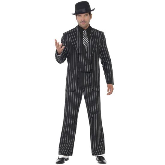 Disfraz Gangster Asesino hombre Disfraz Gangster Asesino hombre