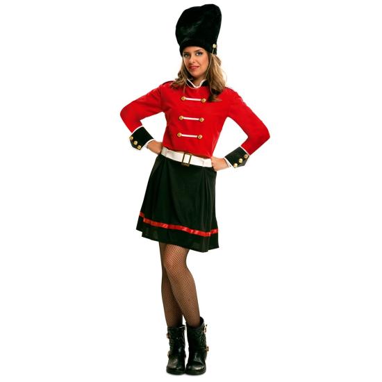 Disfraz Guardia Real Inglesa para mujer Disfraz Guardia Real Inglesa para mujer
