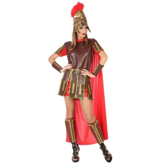 Disfraz Guerrera Romana Roja para adulta Disfraz Guerrera Romana Roja para adulta