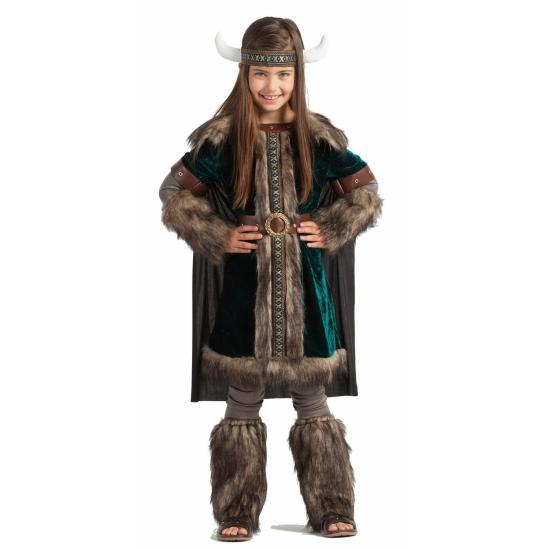 Disfraz Guerrera Vikinga del Norte para Niña Disfraz Guerrera Vikinga del Norte para Niña