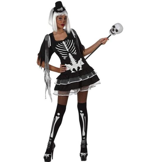 Disfraz Halloween de Esqueleto Sexy mujer . Disfraz Halloween de Esqueleto Sexy mujer .