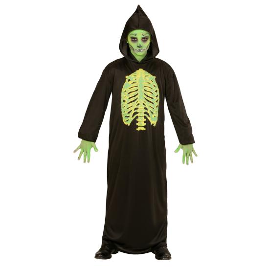 Disfraz halloween Muerte fluor para niños