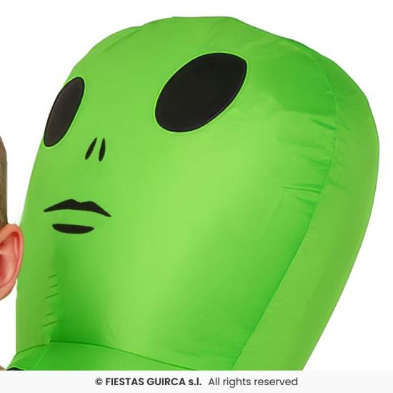 Disfraz Hinchable Infantil Alien Secuestrador de Niños – Incluye Traje con Ventilador Disfraz Hinchable Infantil Alien Secuestrador de Niños – Incluye Traje con Ventilador