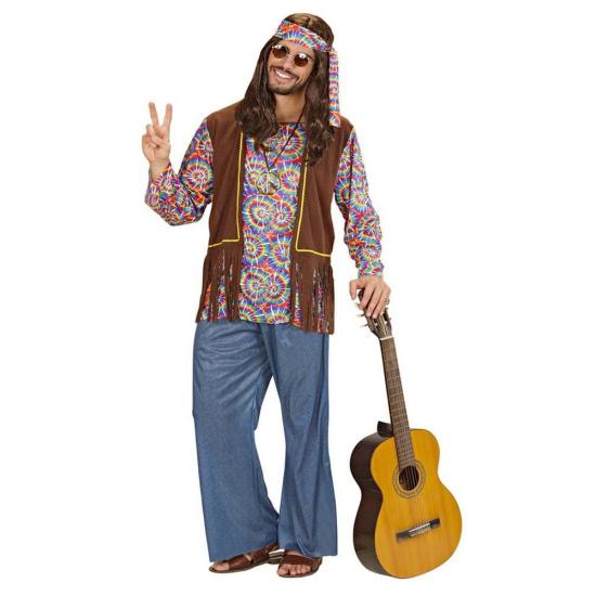Disfraz Hippie Porreta para  Adulto Disfraz Hippie Porreta para  Adulto