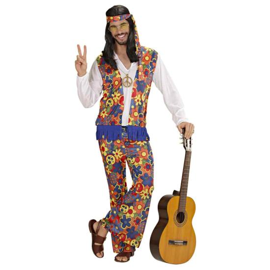 Disfraz Hombre Hippie Flor.para Adulto Disfraz Hombre Hippie Flor.para Adulto