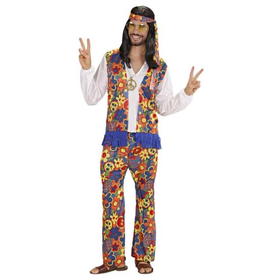 Disfraz Hombre Hippie Flor.para Adulto Disfraz Hombre Hippie Flor.para Adulto