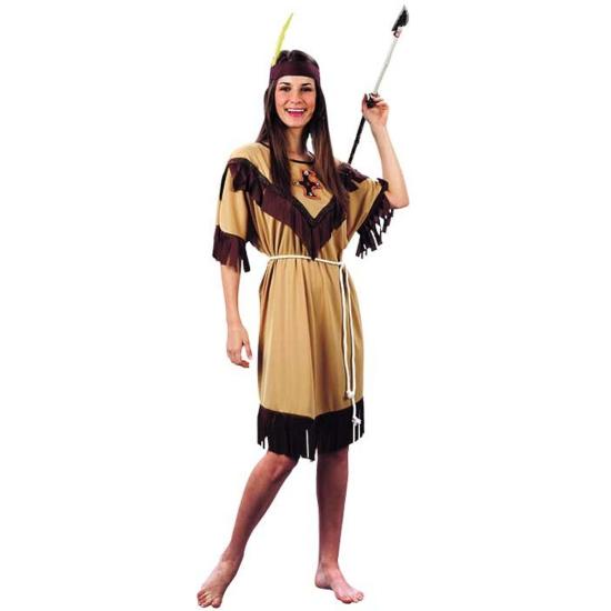 Disfraz India Económica para Adulta Disfraz India Económica para Adulta