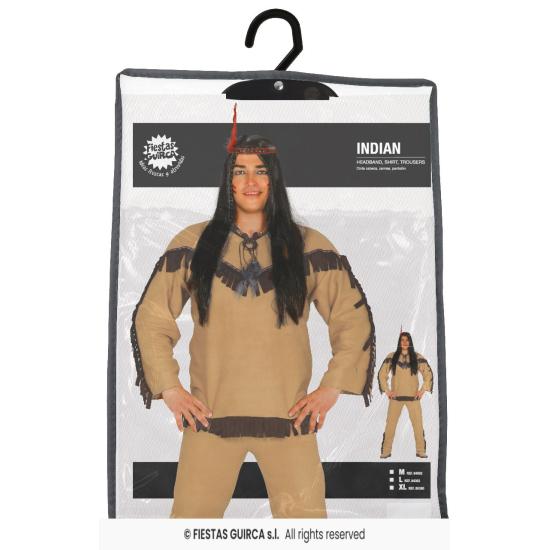 Disfraz Indio Marrón Tribu para dulto Disfraz Indio Marrón Tribu para dulto