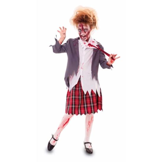 Disfraz Colegiala Zombie.niña Disfraz Colegiala Zombie.niña