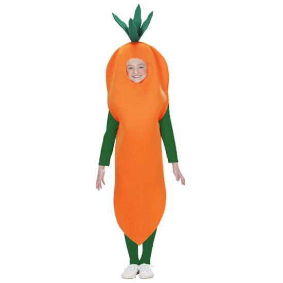 Disfraz infantil de Zanahoria. Disfraz infantil de Zanahoria.