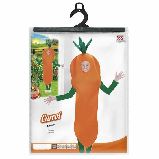 Disfraz infantil de Zanahoria. Disfraz infantil de Zanahoria.