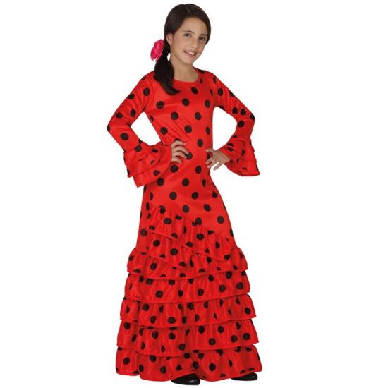Disfraz infantil Flamenca Roja Disfraz infantil Flamenca Roja