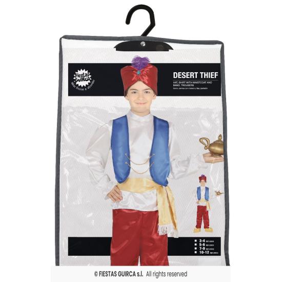 Disfraz infantil Árabe Aladdín Económico Disfraz infantil Árabe Aladdín Económico