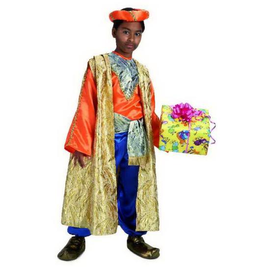 Disfraz infantil Rey Baltasar lujo . Disfraz infantil Rey Baltasar lujo .