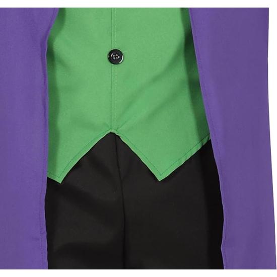 Disfraz Joker para adulto – Gabardina, Chaleco, Corbata y Camisa Disfraz Joker para adulto – Gabardina, Chaleco, Corbata y Camisa