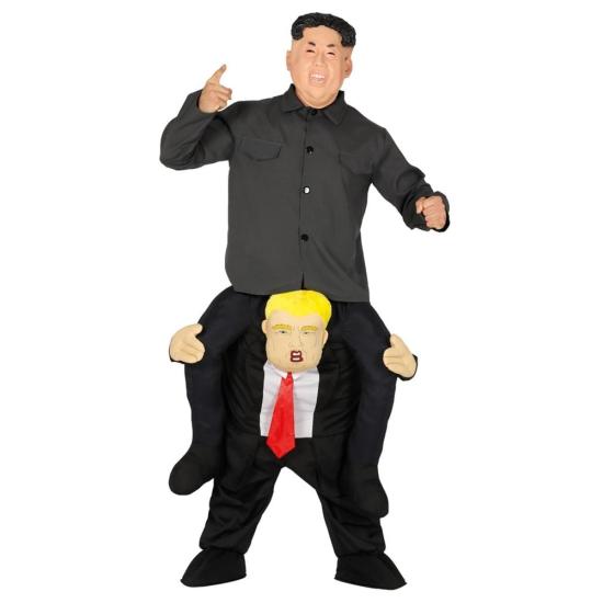 Disfraz Koreano a Hombros de Trump talla adulto Disfraz Koreano a Hombros de Trump talla adulto