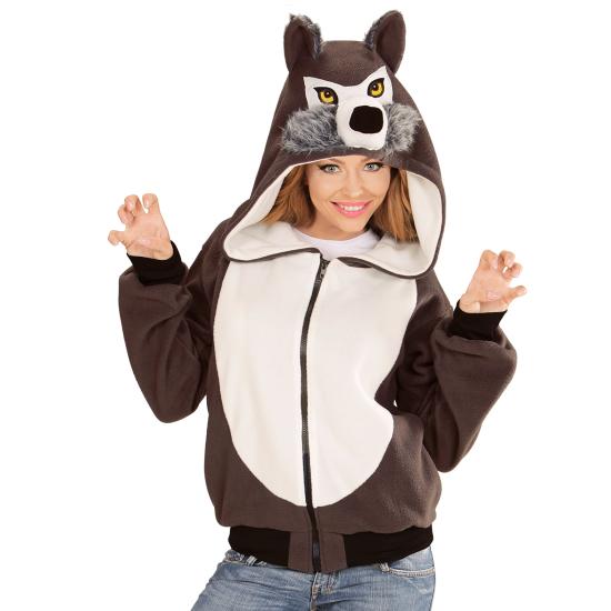 Disfraz Lobo Sudadera con Capucha Unisex Disfraz Lobo Sudadera con Capucha Unisex