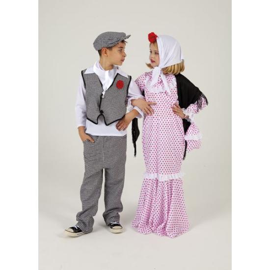 Disfraz Madrileña Lujo talla niña Disfraz Madrileña Lujo talla niña
