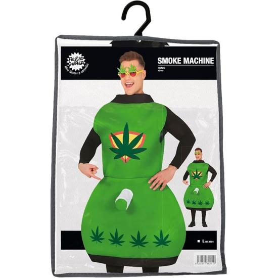 Disfraz Maquina Marihuana para adultos Disfraz Maquina Marihuana para adultos