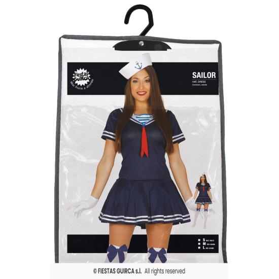 Disfraz Marinera Azul sexy talla Mujer Disfraz Marinera Azul sexy talla Mujer
