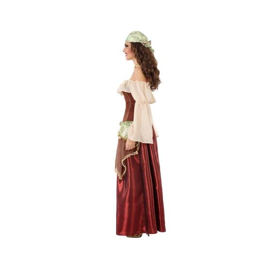 Disfraz Medieval de Zingara para Mujer Disfraz Medieval de Zingara para Mujer