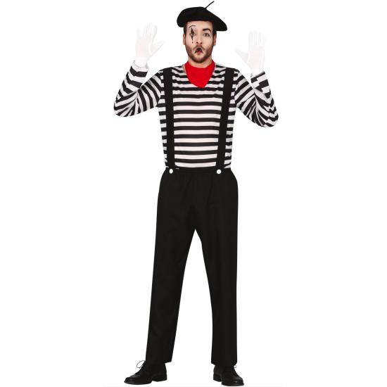 Disfraz Mimo asesino adulto Disfraz Mimo asesino adulto