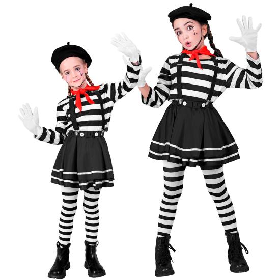 Disfraz Mimo para niñas Disfraz Mimo para niñas