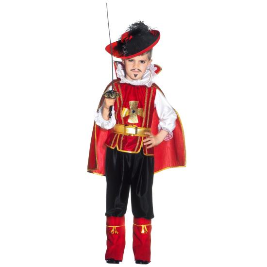 Disfraz Mosquetero Rojo de niño Disfraz Mosquetero Rojo de niño