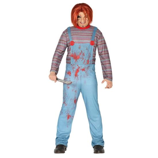 Disfraz Muñeco Diabólico Chucky talla adulto Disfraz Muñeco Diabólico Chucky talla adulto