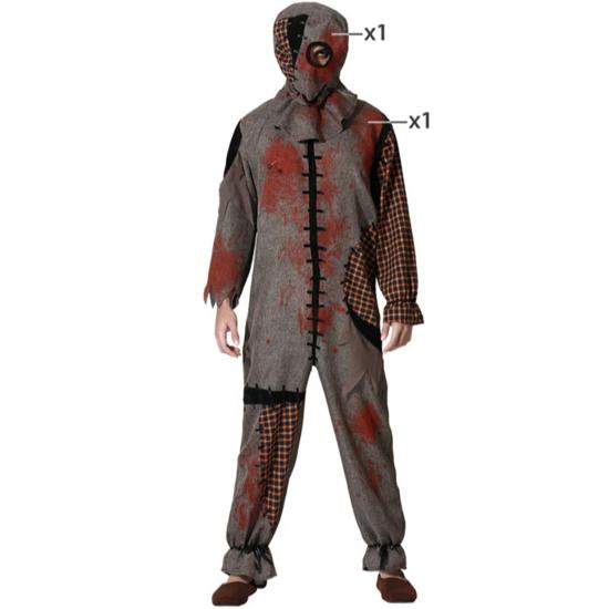 Disfraz Muñeco Vudú adultos Disfraz Muñeco Vudú adultos