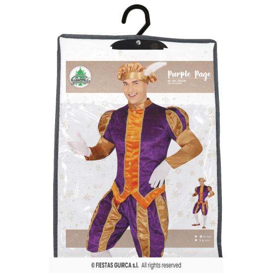 Disfraz Paje Navideño Gala para adultos Disfraz Paje Navideño Gala para adultos