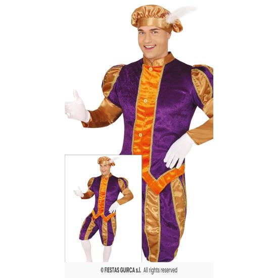 Disfraz Paje Navideño Gala para adultos Disfraz Paje Navideño Gala para adultos