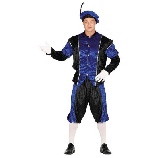 Disfraz Paje Real Azul económico Disfraz Paje Real Azul económico