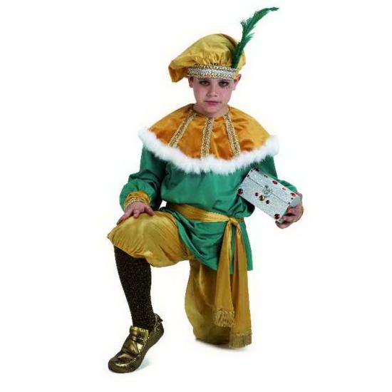 Disfraz infantil Paje Real Reyes Magos. Disfraz infantil Paje Real Reyes Magos.