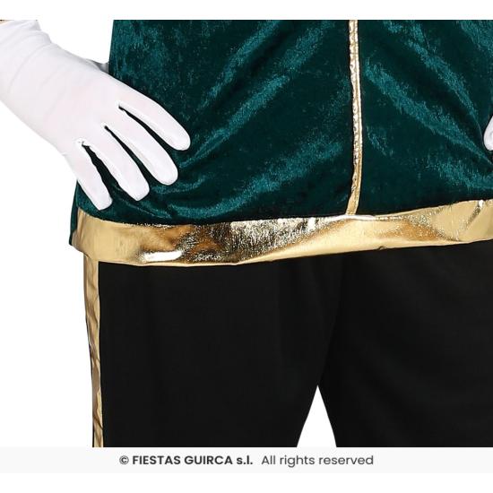 Disfraz Paje Verde Navidad para adultos Disfraz Paje Verde Navidad para adultos