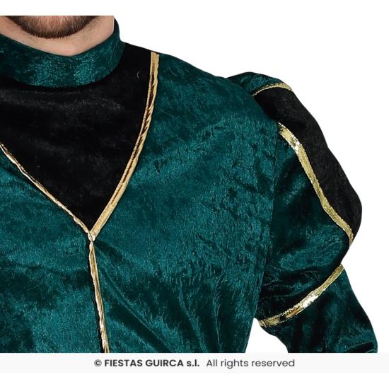 Disfraz Paje Verde Navidad para adultos Disfraz Paje Verde Navidad para adultos