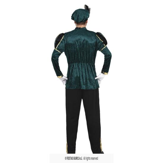 Disfraz Paje Verde Navidad para adultos Disfraz Paje Verde Navidad para adultos