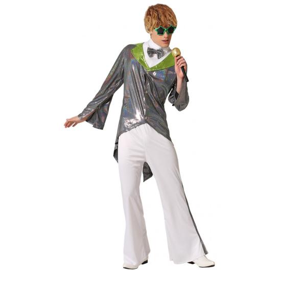 Disfraz de rock de Elton John para adulto Disfraz de rock de Elton John para adulto