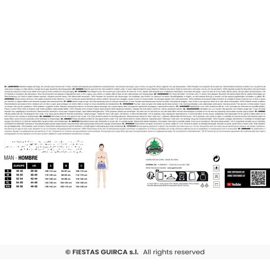 Disfraz Pastor Hebreo Azul para adultos Disfraz Pastor Hebreo Azul para adultos